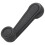 2 Pcs Gray Plastic Universal Car Window Winder Cranks Handle Lever 8