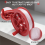 100M Twisted String Line Red Wheel Kite Reel Winder 10