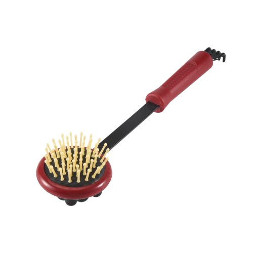 17.5" Long Black Red Plastic Back Knock Scratcher Relaxing Massage Hammer 2