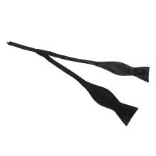 Tie Satin Bow for Men - Black