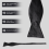 Tie Satin Bow for Men - Black 9
