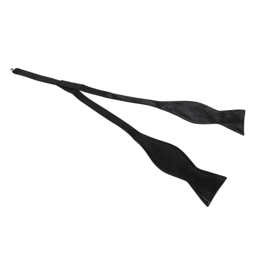 Tie Satin Bow for Men - Black 1