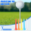 100 Pcs Golf Tees 54 mm Plastic Mixed Color 5