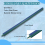 Fish Tank Aquarium 20" Long Bubble Release Airstone Green Blue 8