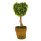 Plastic Garden Grass Ball Topiary Plant for Decor(Heart-shaped) 5