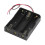 Series 3.7V Flat Tip Battery Holder Case for 3 x 18650 Batteries 1