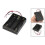 Series 3.7V Flat Tip Battery Holder Case for 3 x 18650 Batteries 3