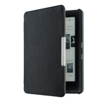 Case for GLO HD 6.0" eReader Magnetic Auto Sleep Cover Ultra Thin Hard Shell (Black)