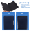 Case for GLO HD 6.0" eReader Magnetic Auto Sleep Cover Ultra Thin Hard Shell (Dark blue) 6