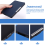 Case for GLO HD 6.0" eReader Magnetic Auto Sleep Cover Ultra Thin Hard Shell (Dark blue) 5