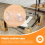10 Pcs Double Sided Suction Cup - Sucker Pads for Glass, Plastic 30Mm Width 6