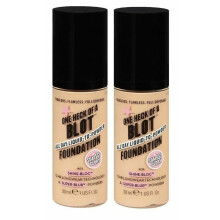 2x Soap & Glory One Heck of a Blot Foundation 30ml Fair Enough