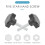 M8 x 40mm Screw Star Head Wing Clamp Knob Handle 5