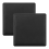80mm x Square Plastic Caps Pipe Tube Inserts End Plug 2 Pieces 1