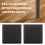 80mm x Square Plastic Caps Pipe Tube Inserts End Plug 2 Pieces 7