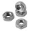 Metric M2 Hex Nuts 304 Stainless Steel Fastener 100pcs for Bolt 4