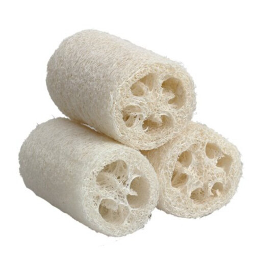 3PCS Natural Loofah Bath Body Shower Sponge Scrubber (Large) 2