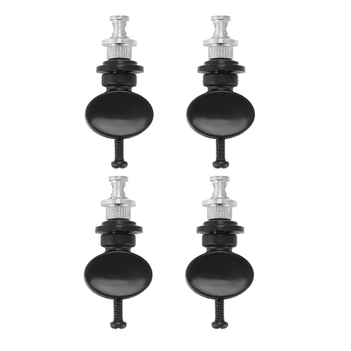 4 Tuning Pegs Pin for Ukulele and Other Various Instruments--Black 1