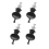 4 Tuning Pegs Pin for Ukulele and Other Various Instruments--Black 3