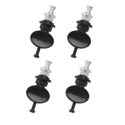 4 Tuning Pegs Pin for Ukulele and Other Various Instruments--Black 2