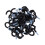 50 Pcs 1.1" Cup Mug Hooks Shouldered Metal Screw-in Black 10