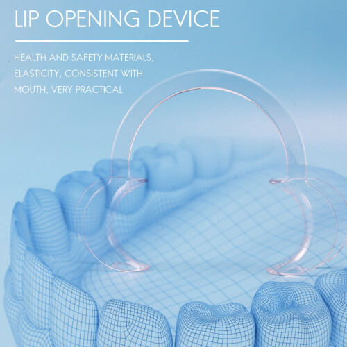 3pcs Lip & Cheek Retractor Dentist Mouth Opener Repeat Use, M 2