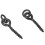 50pcs Carp Fishing Boilie Screw with Solid Ring Bait Tool 11
