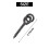 50pcs Carp Fishing Boilie Screw with Solid Ring Bait Tool 7