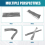 Refrigerator Door Handle Cover Kitchen Gloves for Fridge Oven gray 11
