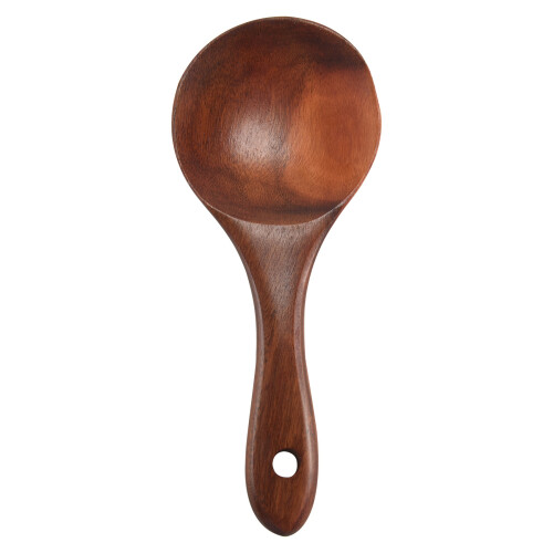 Teak Wood Spoon Natural Solid Rice Wooden Paddle