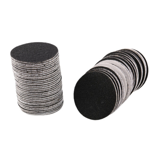 60pcs Replacement Sandpaper Discs (Regular Coarse 100 Grit) 2