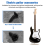 50pcs Pickguard Screws 3MM for Strat Style Guitar(black) 7