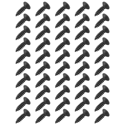 50pcs Pickguard Screws 3MM for Strat Style Guitar(black) 2