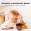 4 Pieces Wooden Handmade Bowl and Spoon Kitchen Tableware 5