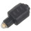 Mini Optical Audio Adapter 3.5MM Female Jack To Digital Male Plug 2