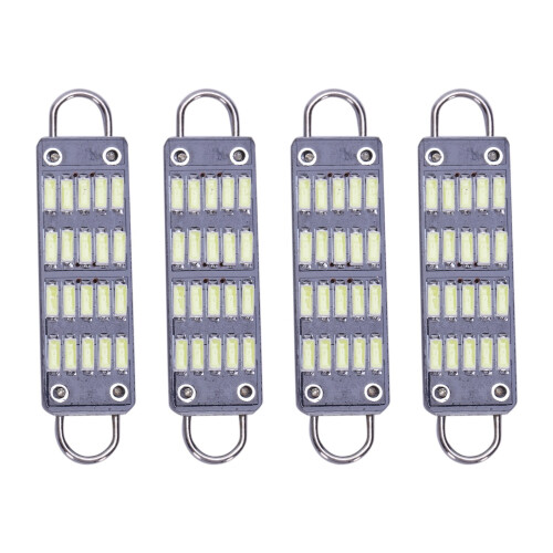Bulb 44Mm Bright White Festoon Led Bulb,20 Smd Rigid Loop 1.73 Inch