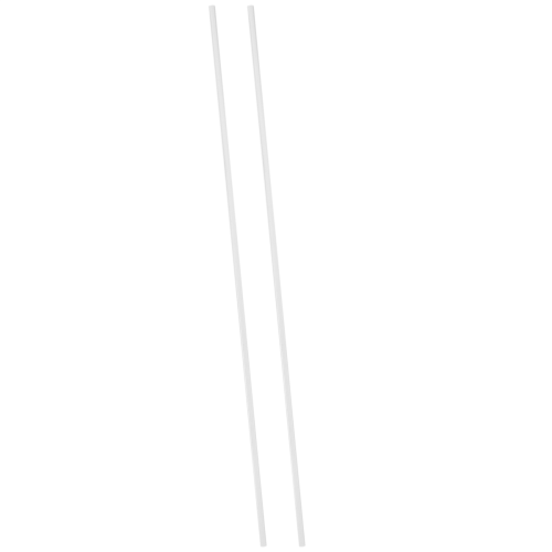 3Mmx250Mm Round Shape Solid Acrylic Rod Pmma Extruded Bar Clear 2Pcs 2