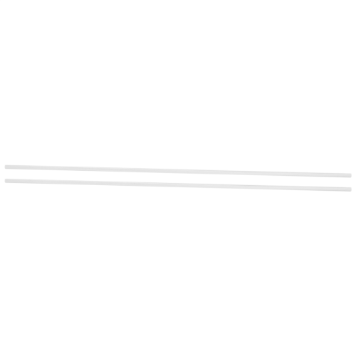 3Mmx250Mm Round Shape Solid Acrylic Rod Pmma Extruded Bar Clear 2Pcs