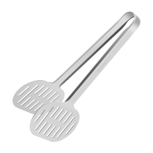 Stainless Steel Turner Tongs Kitchen Double Spatula and Burger