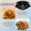 Large Non-Stick Fluted Tortilla Shell Pans Taco Salad Bowl Makers 4