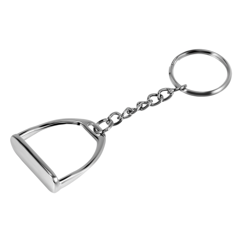 1Pcs Simple Elegant Design Western Stirrup Keychain 2