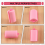 12Pcs dark pink Hair Styling Soft Foam Sponge Rollers Curlers 10