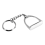 1Pcs Simple Elegant Design Western Stirrup Keychain 4
