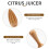 1Pcs Wooden Lemon Squeezer Fruit Orange Citrus Juice Extractor Reamer 6