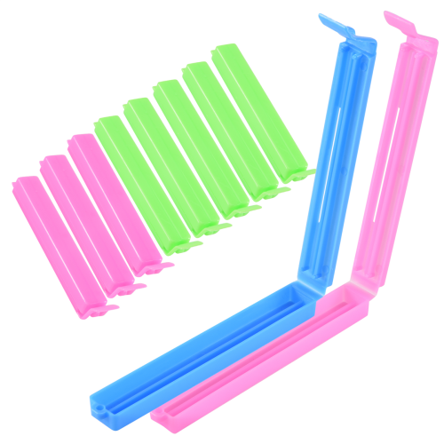 10 Pcs Portable Kitchen Storage Food Snacks Sealing Clip Plastic Tool 2