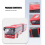 Children'S Diecast Model Bus Car Toys Pull Back Red 6