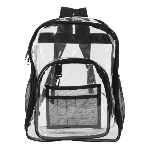 Heavy Transparent School Backpack Security Check And Travel