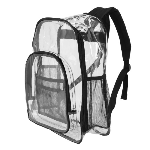 Heavy Transparent School Backpack Security Check And Travel 2