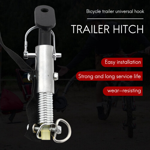 1 Set Bike Trailer Hitch Universal Bicycle Rear Rack Accessories 2