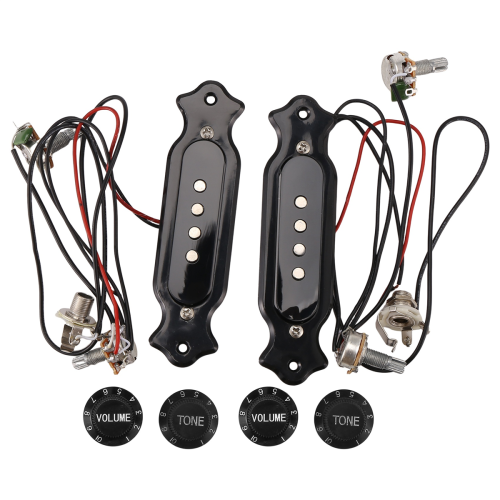 2sets Pre-Wired Guitar Pickup with Volume & Tone 1